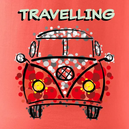 Traveling kreslené auto (lulu_art)