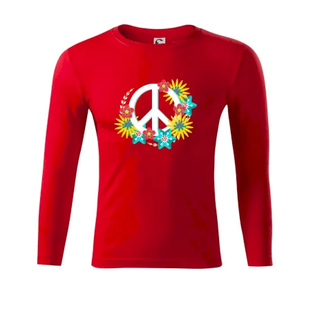 Peace symbol abstraktný