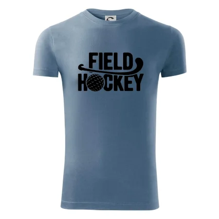 Field hockey loptička a nápis