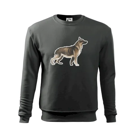 Nemecký ovčiak - hnedý kreslený