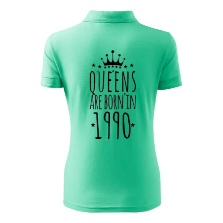 Queens are born in 1990