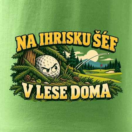 Na ihrisku šéf v lese doma