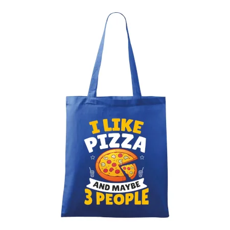 I like pizza and maybe 3 people