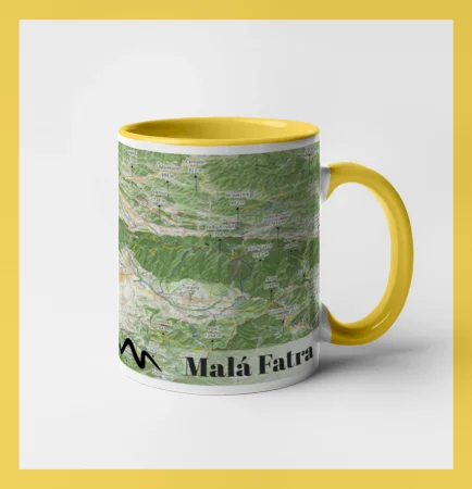 Hrnček mapa Malá Fatra