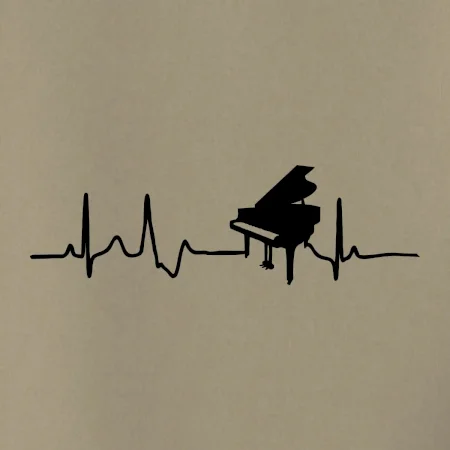 Piano ekg - krídlo