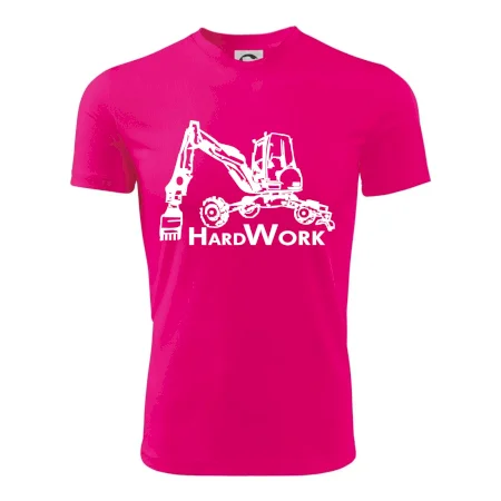 Hard Work kráčajúce rýpadlo