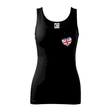 Británia srdce prsník