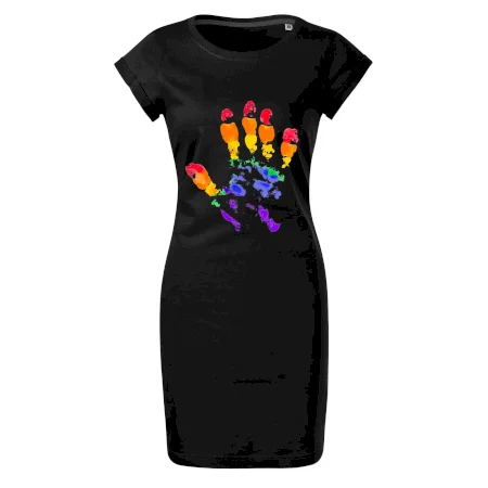 LGBT hand print