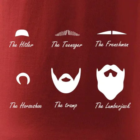 Types of men - Mustache - fúziky