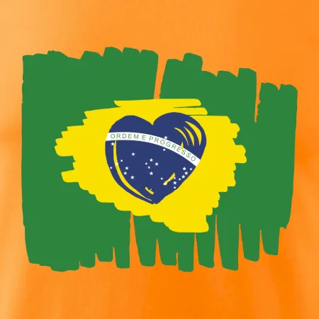 Brazília vlajka srdca