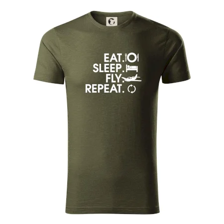 Eat sleep fly repeat