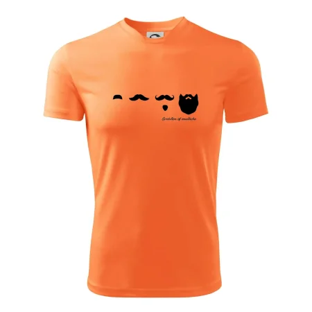Evolution mustache