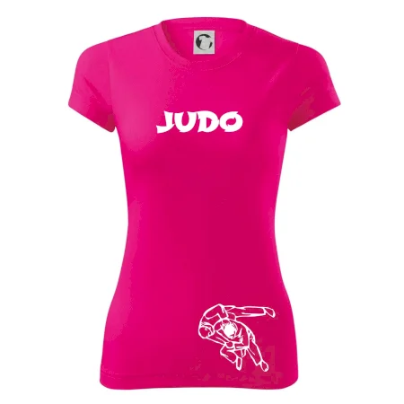 Judo nápis + postavy