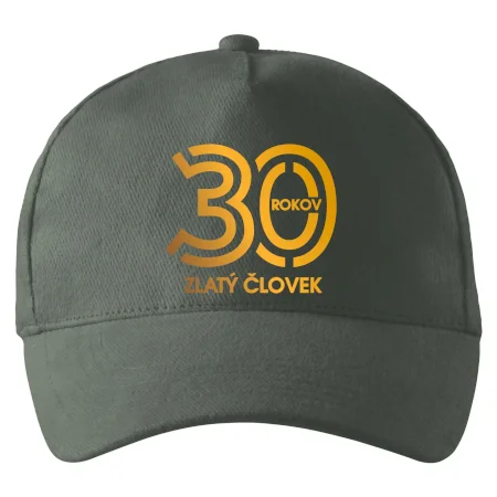 30 rokov zlatý človek