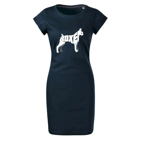 Boxer nápis v tele