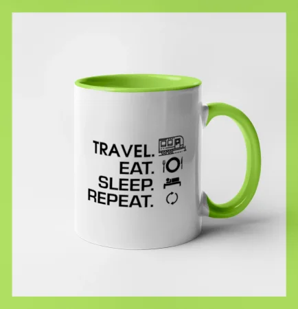 Eat sleep travel - Veľký príves