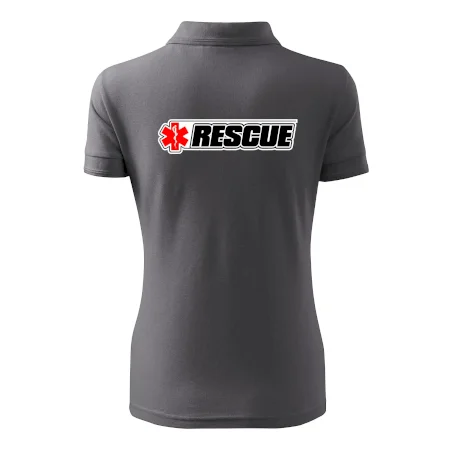 Záchranár rescue kríž červený