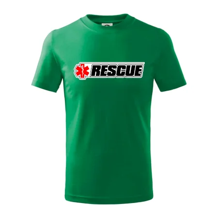 Záchranár rescue kríž červený