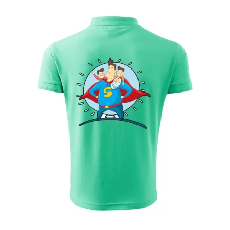 Táta superman - kluk, kluk a dítě
