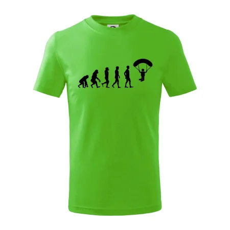 Evolúcia paragliding