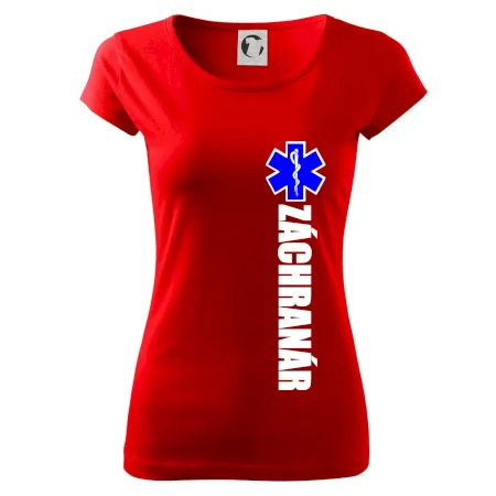 Nápis Záchranár + hviezda