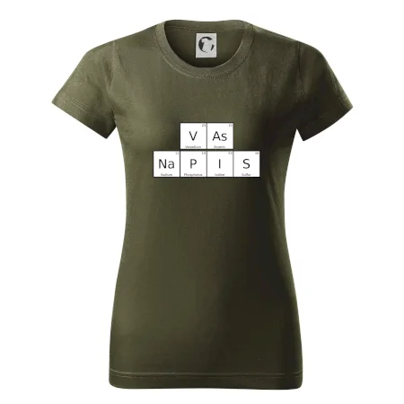 Vlastný nápis - periodická tabuľka