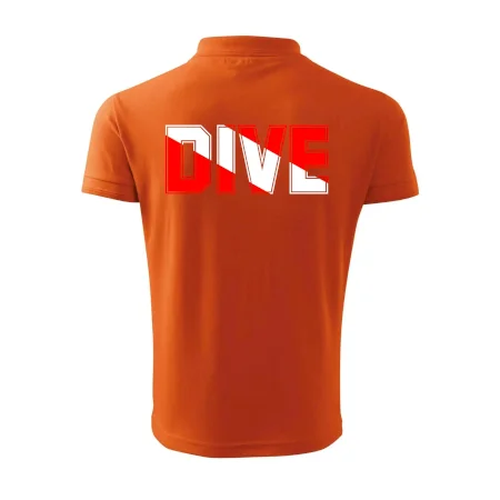 Dive nápis vlajka
