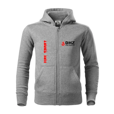 DHZ (oheň, firesport, názov sboru - vlastný nápis)