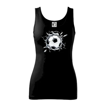 Futbalová lopta v triku