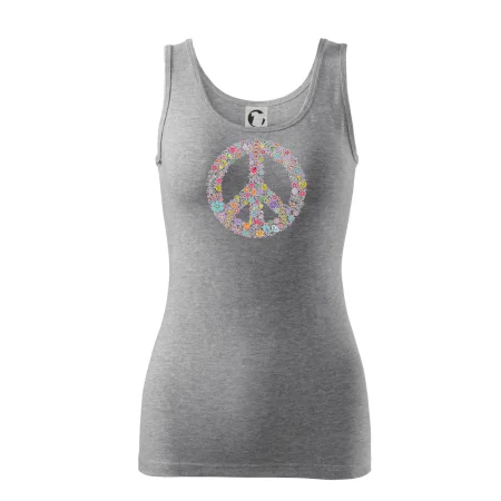 Peace symbol lístočky