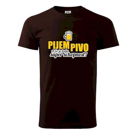 Pijem pivo - tvoja super schopnosť - rovný
