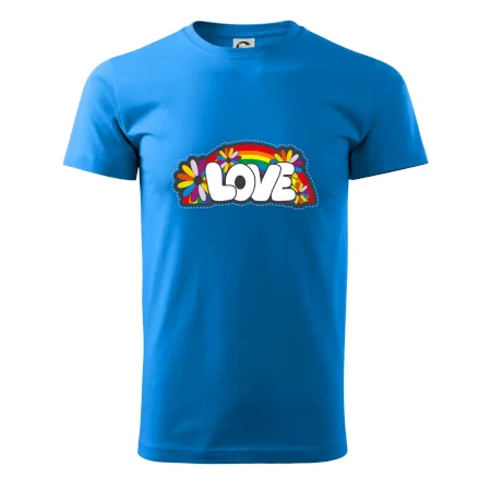 Love s dúhou v pozadí