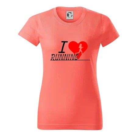 I love running dievča