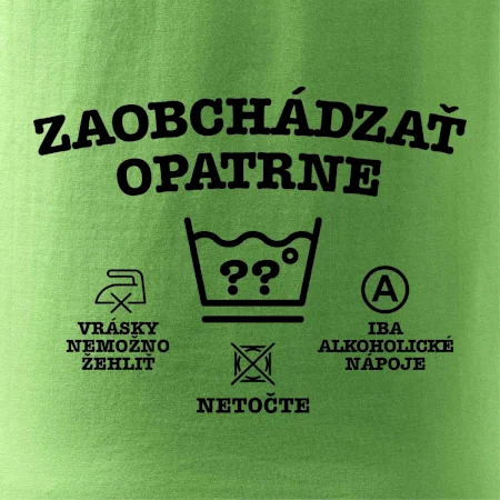 Zaobchádzať opatrne - váš vek