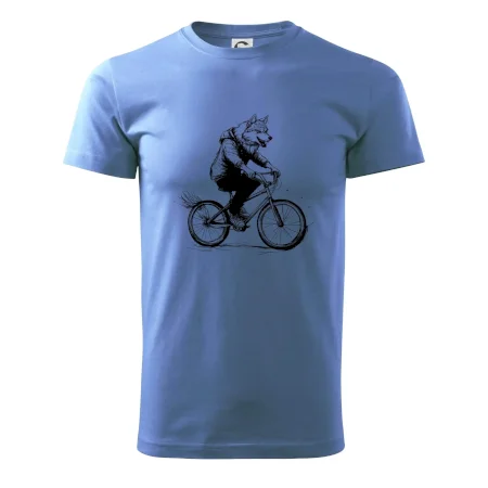 Vlk na bicykli