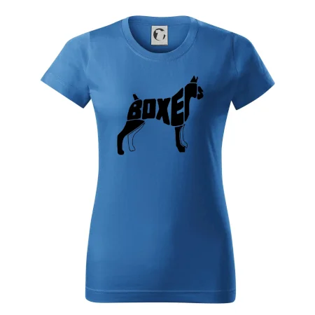 Boxer nápis v tele