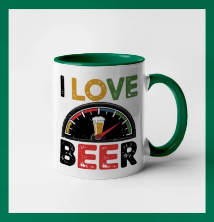 I love beer - palivoměr