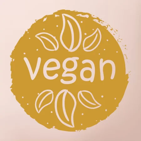Vegan hnedý kruh