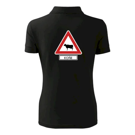 Dopravní značka - Pozor koně / kráva