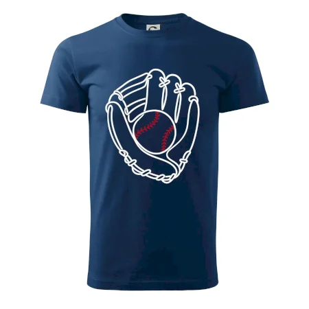 Baseballová rukavice minimalistická linka