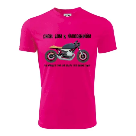 Chcel som motorku - narodeniny
