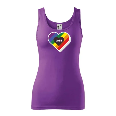 LGBT srdce dúhové