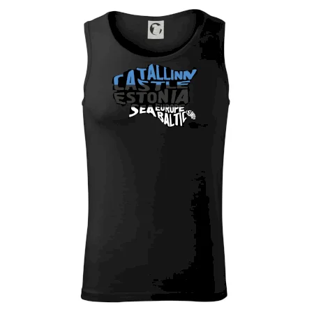 Mapy - názvy miest - Estónsko