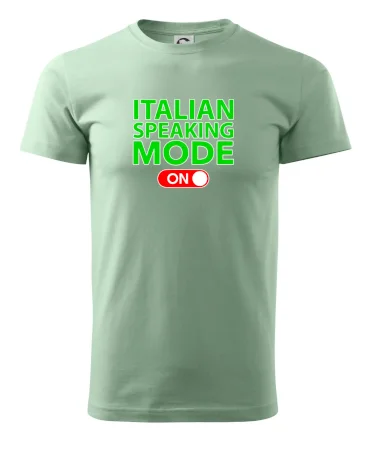 Italian speaking mode - ON