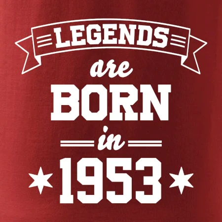 Legends are born in 1953
