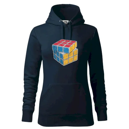 Rubikova kocka kreslená