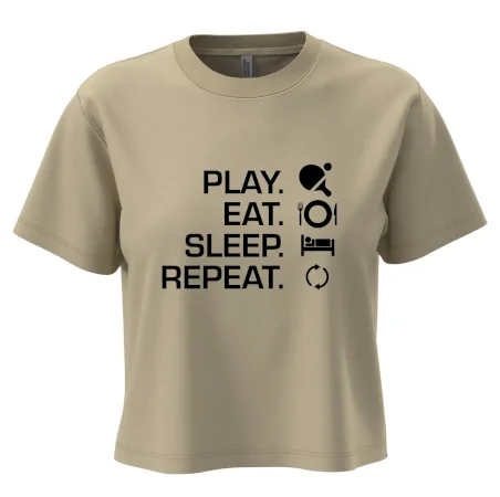 Stolný tenis - eat sleep