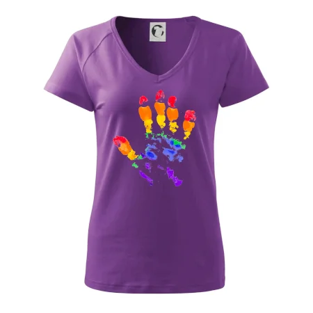 LGBT hand print