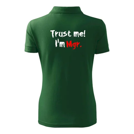 Trust me I´m  Mgr. / Ver mi som Magister.