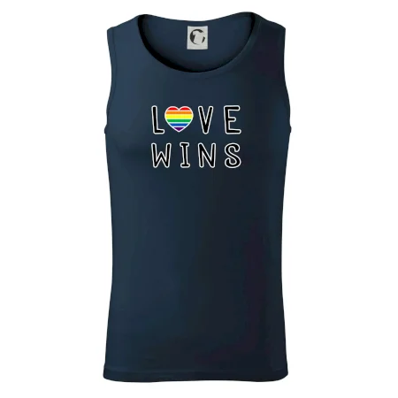 Love wins nápis